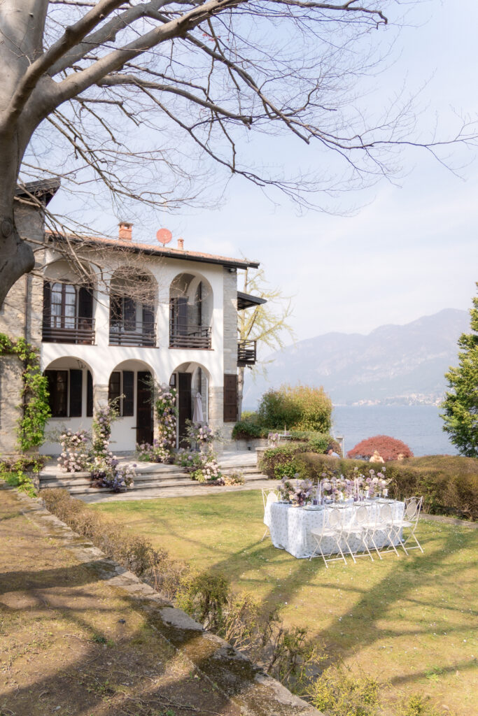 Lake como italy imtimate wedding