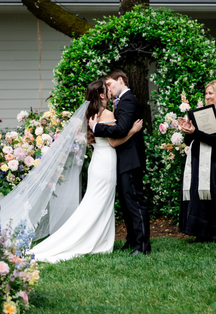 Riley and wes the matthews house colorful spring wedding